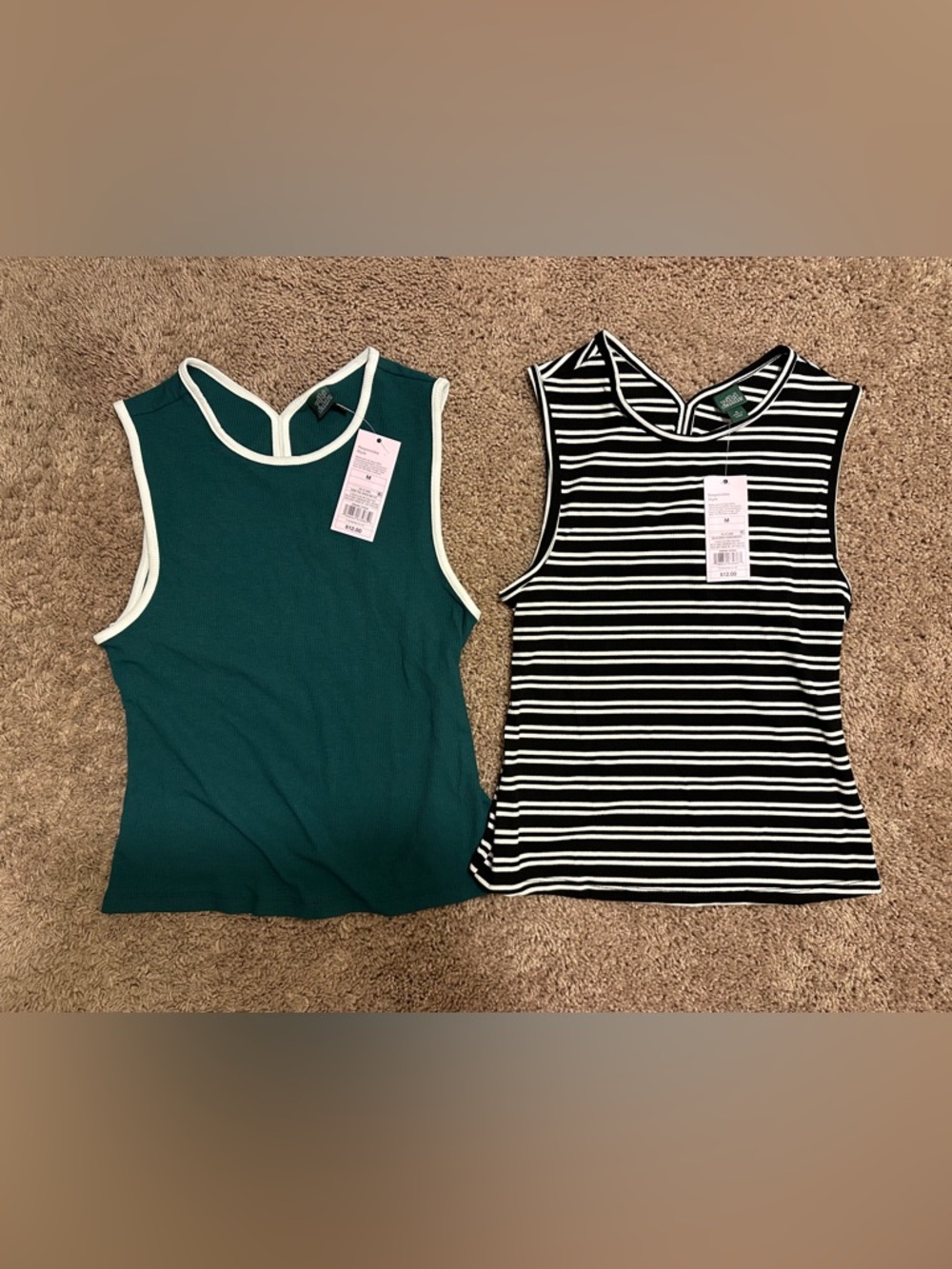 Bundle of 2 NWT Wild Fable Ribbed Tanks
